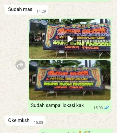 Pengiriman Papan Bunga The Icon Bsd